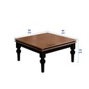 Ver imagem 3 de Mesa de Centro Manchester 2039 Linz Móveis - Preto/imbuia Glazer