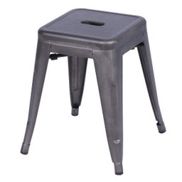 Banqueta Baixa em Aço 46cm  - 1