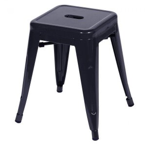 Banqueta Baixa em Aço 46cm