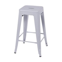 Banqueta Alta em Aço 68x41 cm Tolix - 1