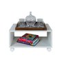 Mesa de Centro Com Rodinhas Sala de Estar - Compmovel - 2