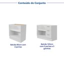 Ver imagem 7 de Cozinha Modulada 2 Peças 2 Balcões sem Tampo Marselha CabeCasa MadeiraOriginals