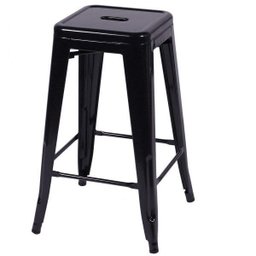 Banqueta Alta em Aço 68cmX41cm Tolix - 1