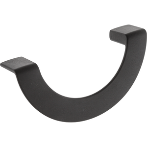 Puxador Altero M1188-80 Preto Fosco