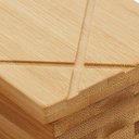 Ver imagem 3 de Saleiro Quadrado em Bambu com Tampa, Bege (natural), 13 X 13 X 7 Cm Lyor