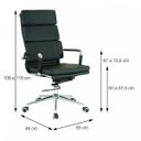 Ver imagem 4 de Cadeira Soft Escritorio Presidente