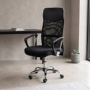Ver imagem 1 de Cadeira Escritorio Presidente com Relax Tela Mesh Corino 3307 Preto