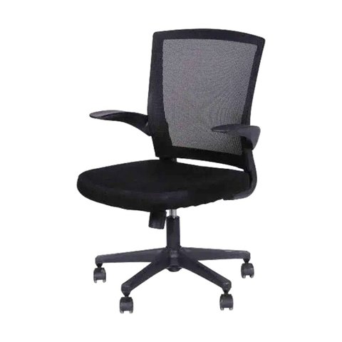 Cadeira Escritorio Diretor com Relax Tela Mesh Milão 3314 Preto