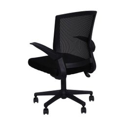 Cadeira Escritorio Diretor com Relax Tela Mesh Milão 3314 Preto - 4 Cadeira Escritorio Diretor com Relax Tela Mesh Milão 3314 Preto - 4