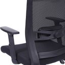 Ver mais imagens de Cadeira Escritorio Presidente Ergonômica NR17 Tela Mesh 3317 Preto