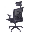 Ver imagem 5 de Cadeira Escritorio Presidente Ergonômica NR17 Tela Mesh 3317 Preto