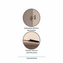 Ver imagem 4 de Armário Aéreo 80cm 2 Portas 1 Prateleira Stylo Luciane Móveis