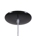 Ver imagem 2 de Pendente Meia Lua 34cm Luminária Alumínio Preto Brilhante