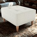 Ver imagem 2 de Puff para Sala Piva 62 Cm Tecido Boucle F492 Natural Milani Store