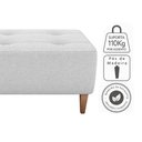 Ver imagem 4 de Puff para Sala Piva 62 Cm Tecido Boucle F492 Natural Milani Store