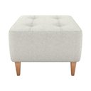 Ver imagem 6 de Puff para Sala Piva 62 Cm Tecido Boucle F492 Natural Milani Store