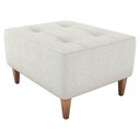 Ver imagem 1 de Puff para Sala Piva 62 Cm Tecido Boucle F492 Natural Milani Store