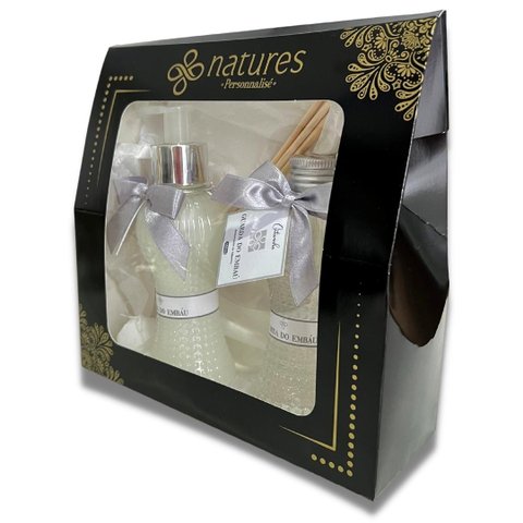 Kit Guarda do Embaú: Aromatizador e Sabonete Líquido - 150ml Natures Personnalisé