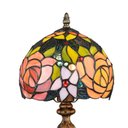 Ver imagem 3 de Abajur Tiffany Decorativo para Sala Quarto e Escritório 20x38cm