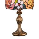 Ver imagem 4 de Abajur Tiffany Decorativo para Sala Quarto e Escritório 20x38cm
