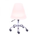 Ver imagem 3 de Cadeira Escritório Eames Giratória com Rodízio Dkr