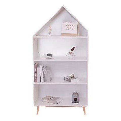 Estante Casinha Frida 100% Mdf (casa Móveis Decoração)