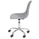 Ver imagem 3 de Cadeira Escritório Eames Giratória com Rodízio Dkr