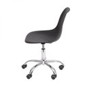 Ver imagem 4 de Cadeira Escritório Eames Giratória com Rodízio Dkr Preto