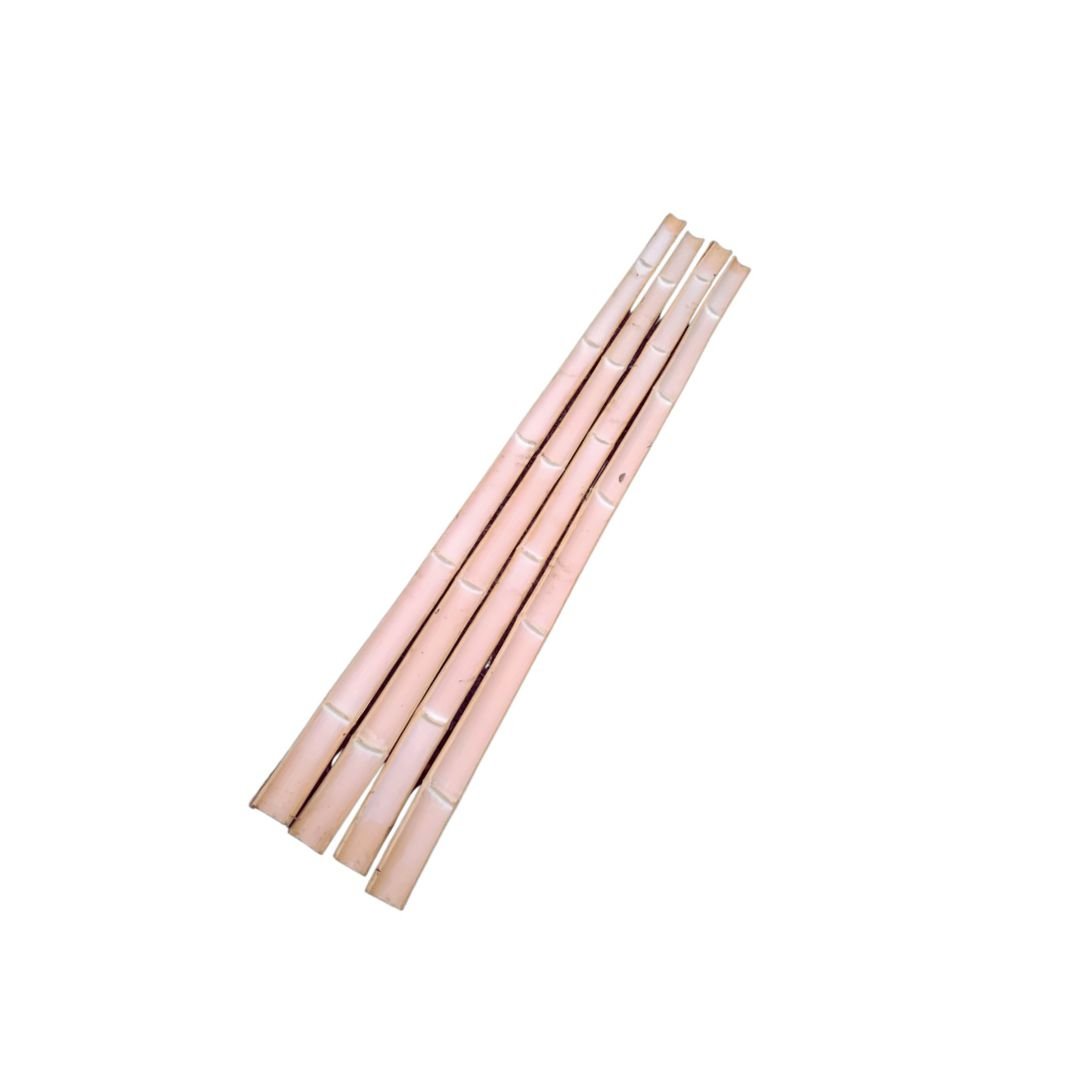Ripa de Bambu para Artesanato: 1mt X 2.5 a 3.5cm - 20un - 3