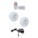 Ver imagem 4 de Kit2 Led Smd Rgb 95mm com Módulo e Fonte