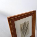 Ver imagem 4 de Porta Retrato Madeira Nobre- Fio Dourado 15 X 20cm