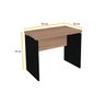 MESA P/ ESCRITÓRIO 90X60 PANDIN PE40 - NATURALLE M900PE40 - 2