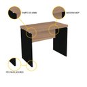 Ver imagem 3 de MESA P/ ESCRITÓRIO 90X60 PANDIN PE40 - NATURALLE M900PE40