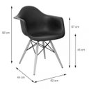 Ver imagem 3 de Cadeira com Braços Eames 1120