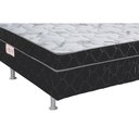 Ver imagem 3 de Cama Box Conjugado Casal: Colchão Molas Bonnel Springs Black (138x188x41) Pelmex