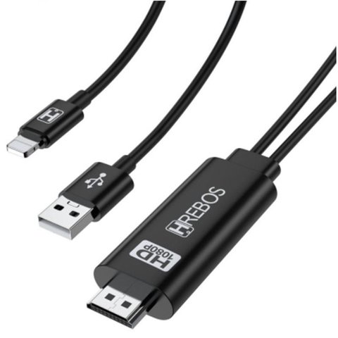 Adaptador USB-C HDMI HDTV Hs-153 HD1080 Smart TV Adaptador