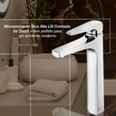 Ver imagem 2 de Monocomando Bica Alta de Mesa para Lavatório Coldstart Lift Cor Cromada Docol Cod. 90007961006