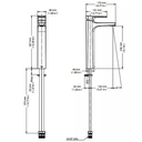 Ver imagem 3 de Monocomando Bica Alta de Mesa para Lavatório Coldstart Lift Cor Cromada Docol Cod. 90007961006