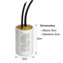 Ver imagem 3 de Kit 02 Capacitor Permanente C/cabo 50,0 Uf/250v Trio