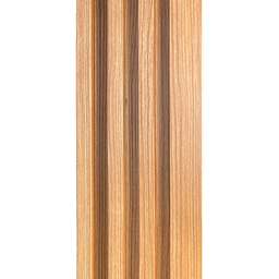 Painel Ripado Wpc Interno Wave Freijó - Kit 5 Un - 2,90m X 14cm (0,406m²) - 7