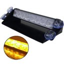 Ver imagem 1 de Giroflex Interno 12V Led Viatura Polícia Guincho Parabrisa Strobo Giroled Rayx Lt2032 Âmbar