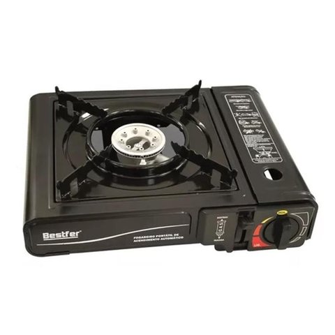 Fogareiro Fogão Portátil a Gás Flex Pescaria Camping Picnic