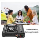 Ver imagem 6 de Fogareiro Fogão Portátil a Gás Flex Pescaria Camping Picnic