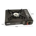 Ver imagem 3 de Fogareiro Fogão Portátil a Gás Flex Pescaria Camping Picnic