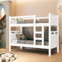 Ver imagem 3 de Beliche Bicama Solteiro Vira 2 Camas Jaspe 100% Mdf Proteção:branco
