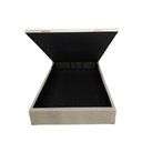 Ver imagem 7 de Base de Cama Box Cor Areia com Baú Casal Linhão 1,38x1,88cm Pistão a Gás