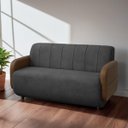 Ver imagem 7 de Sofá Orgânico Curvo Malbec 2 Lugares 130cm Bouclê Facto - Sofa Store:bouclê Cinza Grafite