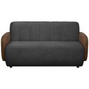 Ver imagem 2 de Sofá Orgânico Curvo Malbec 2 Lugares 130cm Bouclê Facto - Sofa Store:bouclê Cinza Grafite
