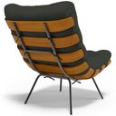 Ver mais imagens de Kit 2 Poltronas Decorativas Sala de Estar Costela L02 Linho Verde - Lyam Decor