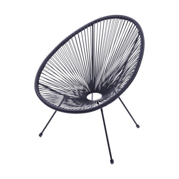 Cadeira Acapulco em Aço e Cordas de PVC 1160 Or Design